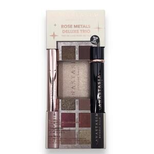 NEW Anastasia Beverly Hills Rose Metals Deluxe Trio Makeup Set NIB